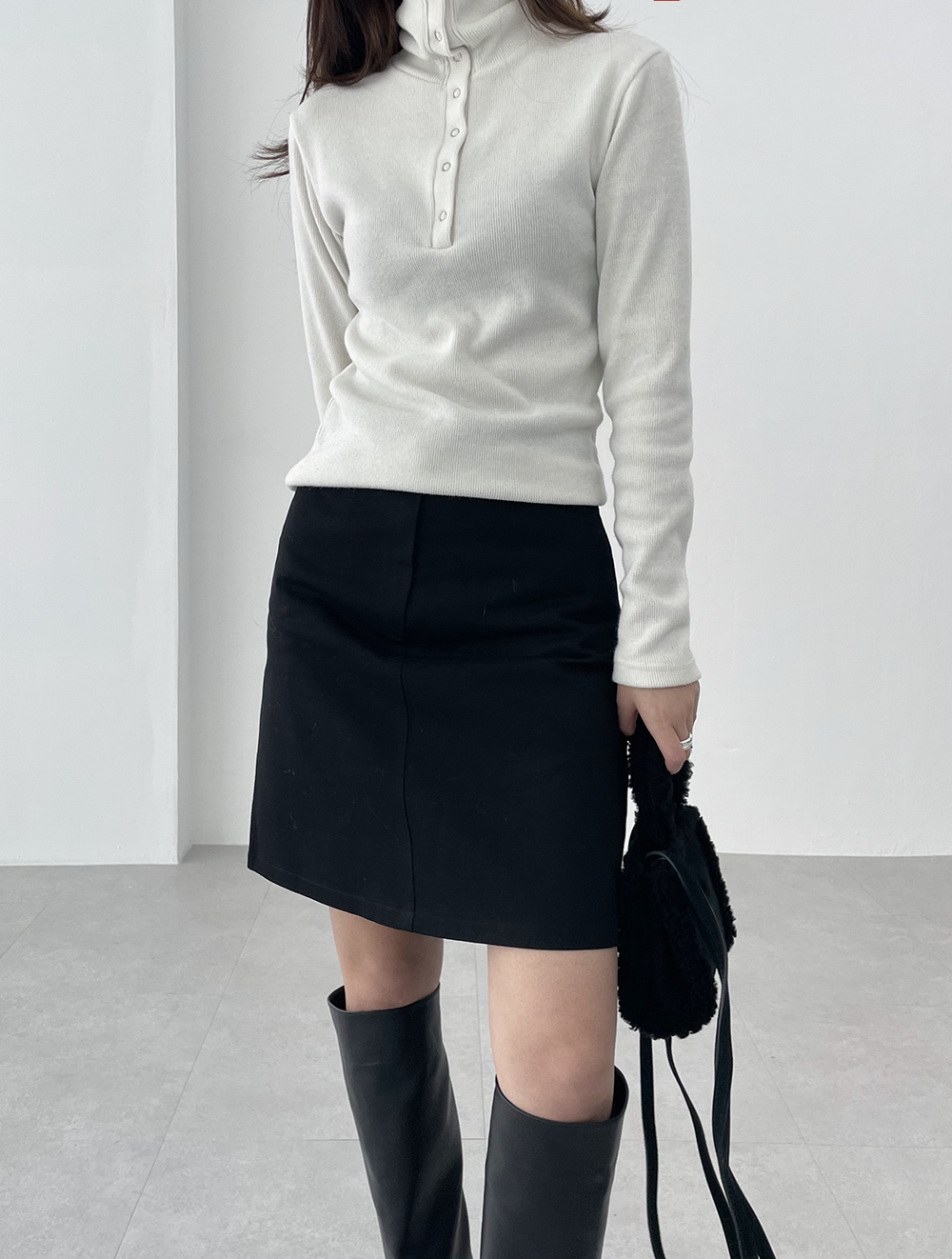 regular midi skirts (2color)
