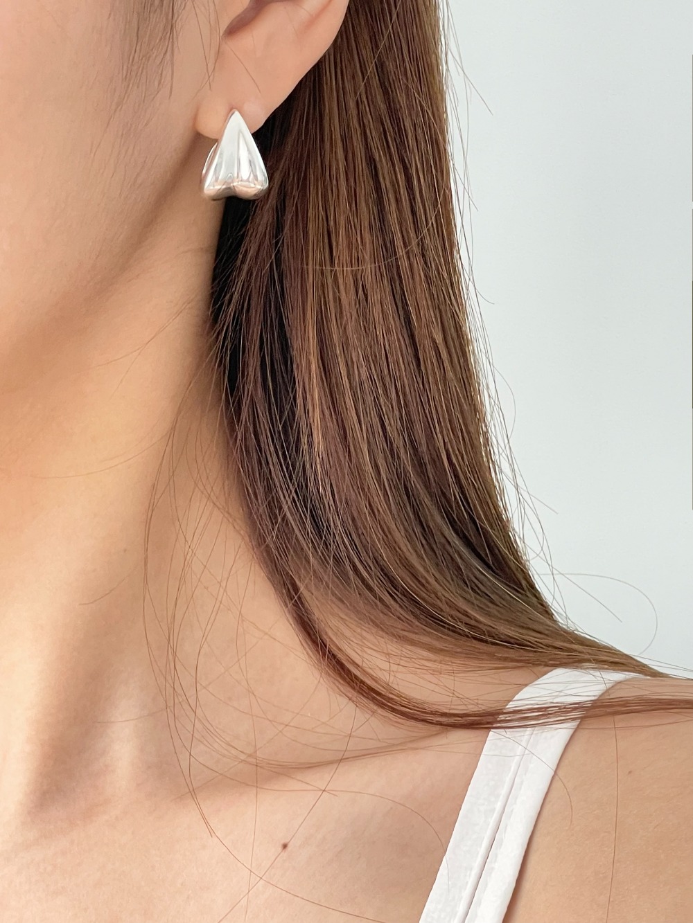 silver925) evening earring