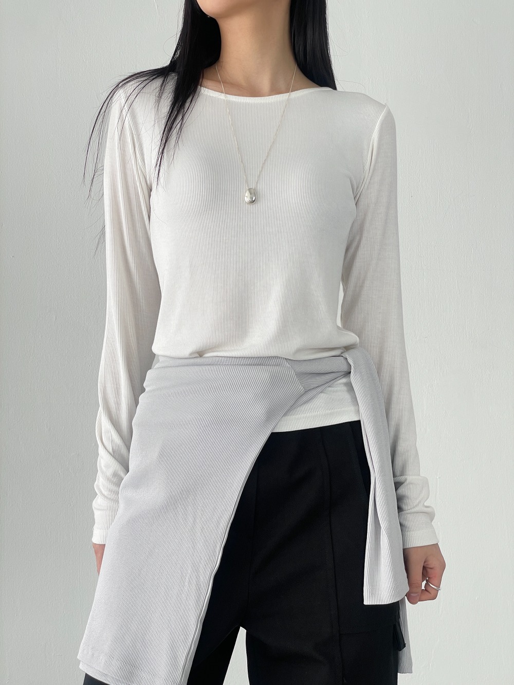 pure long sleeve top (5color)